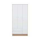 Quarto Infantil Guarda Roupa 3 Portas Meu Soninho, Berço E Cô