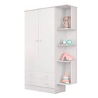 Quarto Infantil Guarda Roupa Com Nicho E Berço Mini Cama Cert