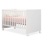 Quarto Infantil Guarda Roupa Com Nicho E Berço Mini Cama Cert