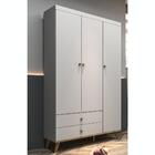 Quarto Infantil Guarda Roupa Cômoda Com Porta Lígia Cama Casi