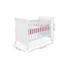 Quarto Infantil Guarda Roupa, Cômoda Com Trocador E Berço Min