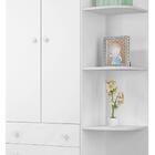 Quarto Infantil Guarda Roupa Infantil, Cômoda E Berço Branco