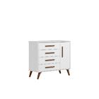 Quarto Infantil Guarda Roupa Retro, Cômoda Sapateira E Berço