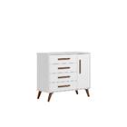 Quarto Infantil Guarda Roupa Retro, Cômoda Sapateira E Berço