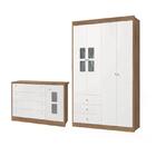 Quarto Infantil Joãozinho Com Guarda Roupa E Cômoda - Reller