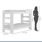 Quarto Infantil/juvenil Com Beliche Flórida E Guarda Roupa 4