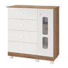 Quarto Infantil Katatau Com Cômoda E Berço - Reller Móveis