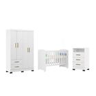 Quarto Infantil Melissa Branco - Peternella