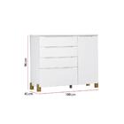 Quarto Infantil Melody Decor Mini Cama, Cabana, Cômoda E Est