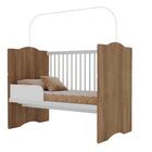 Quarto Infantil Meu Bebê Roupeiro/cômoda/berço Carvalho Canaã