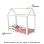 Quarto Infantil Montessoriano Casinha Tim Tim - Branco Fosco