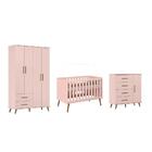 Quarto Infantil Noah Rosa - Peternella