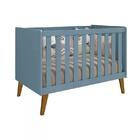 Quarto Infantil Retrô Ayla Com Berço E Cômoda - Reller Móveis