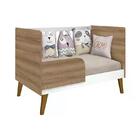 Quarto Infantil Retrô Ayla Com Berço E Cômoda - Reller Móveis