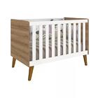 Quarto Infantil Retrô Ayla Com Berço E Cômoda - Reller Móveis