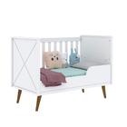 Quarto Infantil Retrô Guarda Roupa 3 Portas Lígia Cômoda Com