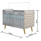 Quarto Infantil Retrô Guarda Roupa 3 Portas Ludmila Cômoda Co