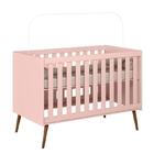 Quarto Infantil Retrô Lunna Rosa - Peternella