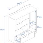 Quarto Infantil Riso Comoda Riso E Berço Conforto Savana/bran