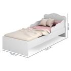 Quarto Infantil Roupeiro Cômoda Sapateira Branco