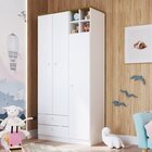 Quarto Infanto Juvenil Completo 90 House Meu Fofinho Branco