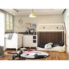 Quarto Irmãos Cama Montessoriana, Berço Americano, Cômoda E P