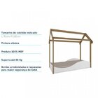 Quarto Irmãos Cama Montessoriana, Berço Americano, Cômoda E P