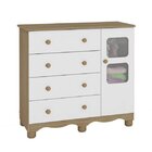 Quarto Irmãos Cama Montessoriana, Berço Americano, Cômoda E P