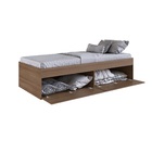 Quarto Juvenil Com Cama   Guarda Roupas E Mesa De Cabeceira 9