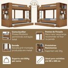 Quarto Juvenil Completo Com Beliche E Guarda Roupa Nápoles Es