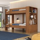 Quarto Juvenil Completo Zest Com Beliche E Escrivaninha 2 Gav