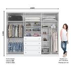 Quarto Mississipi 6 Portas Com Berço Multifuncional Atlanta A