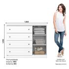 Quarto Mississipi 6 Portas Com Berço Multifuncional Atlanta A