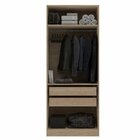 Quarto Modulado 3 Guarda Roupas 2 Mesas De Cabeceira 1 Módulo