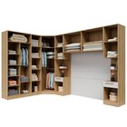 Quarto Modulado 3 Roupeiros 2 Mesas De Cabeceira E Um Ponte C