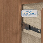 Quarto Modulado Casal 10 Portas 3 Gavetas Infinity Móveis Cas