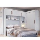 Quarto Modulado Casal 2 Peças Guarda Roupa 2 Portas 2 Gavetas