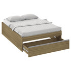 Quarto Modulado Casal 4 Peças 0008ma Versátil-castro - Freijo