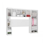 Quarto Modulado Casal 4 Peças 7 Portas 2 Gavetas Star Poliman