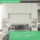 Quarto Modulado Casal 6 Peças 12 Portas 12 Gavetas Com Espelh