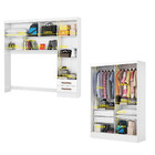 Quarto Modulado Casal 6 Portas Belém Carioca Móveis