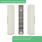 Quarto Modulado Casal 7 Peças 12 Portas 9 Gavetas Seletto Are