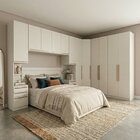 Quarto Modulado Casal 7 Peças 12 Portas 9 Gavetas Seletto Are