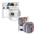 Quarto Modulado Casal Com Espelho 6 Portas Belém Carioca Móve