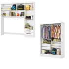 Quarto Modulado Casal Com Espelho 6 Portas Belém Plus Carioca