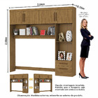 Quarto Modulado Casal Com Espelho 6 Portas Belém Plus Carioca