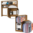 Quarto Modulado Casal Com Espelho 6 Portas Belém Plus Carioca