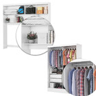 Quarto Modulado Casal Com Espelho E Cama 7 Portas Belém Cario