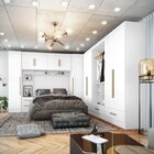 Quarto Modulado Casal Completo 100% Mdf 6 Peças 6 Portas 5 Ga