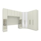 Quarto Modulado Casal Completo 11 Portas 6 Gavetas Com Espelh